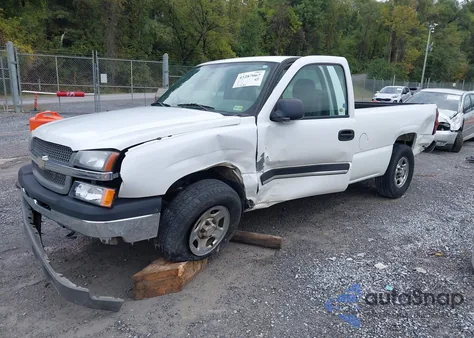 2004 Chevrolet Silverado 1500 from USA, damaged, VIN 1GCEC14T04Z207142